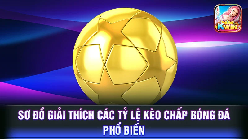 Sơ đồ giải thích các tỷ lệ kèo chấp bóng đá phổ biến
